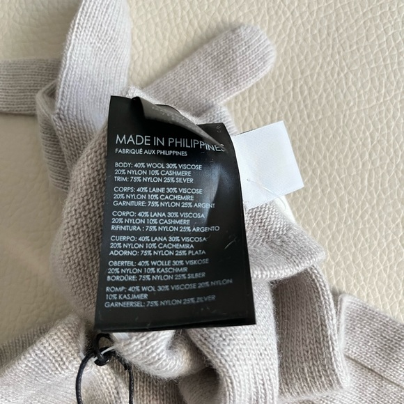 NWT - Club Monaco Portolano Long Tech Glove (Wool Blended) - Picture 3 of 3